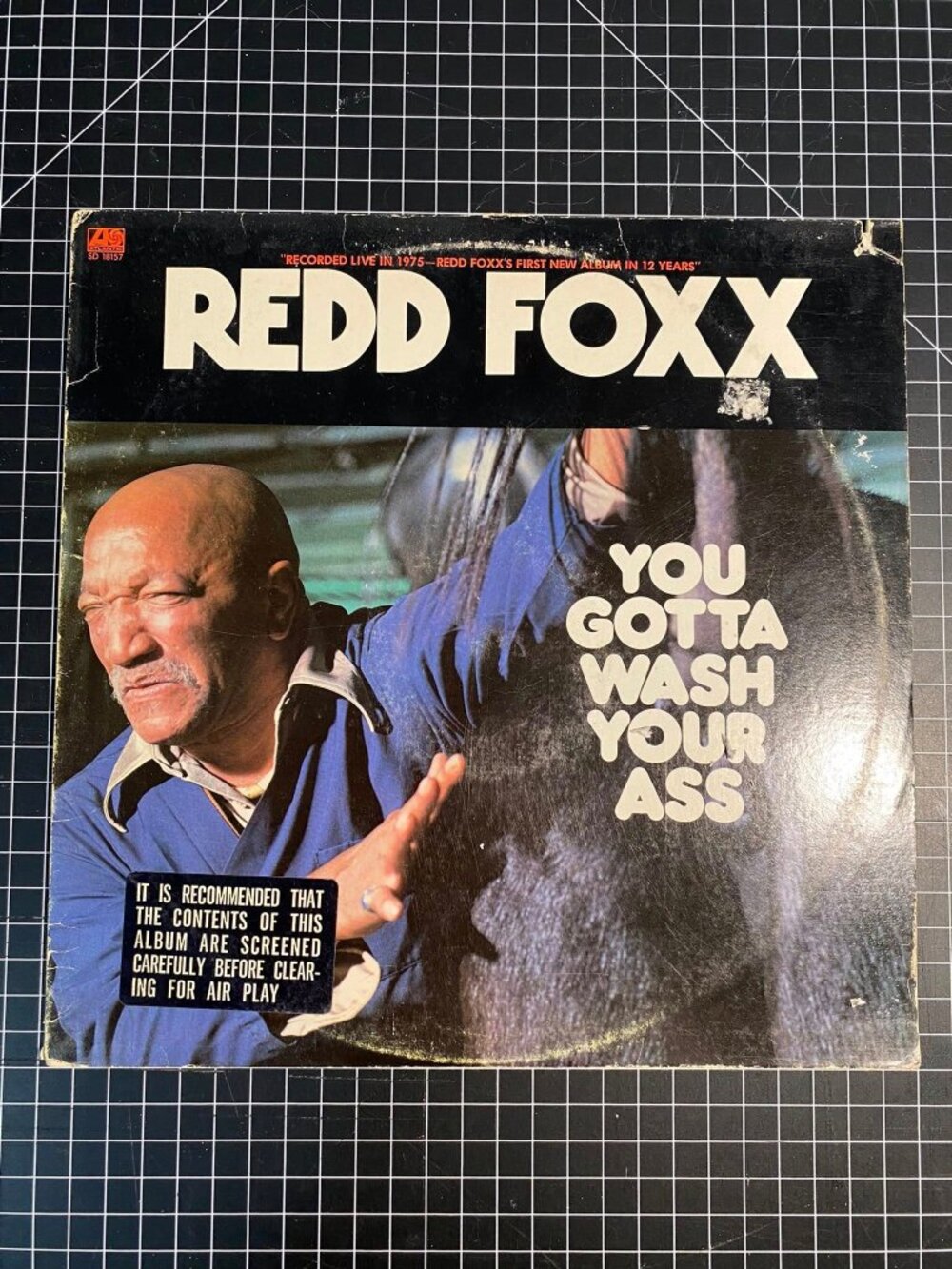 REDD FOXX You Gotta Wash Your Ass Live at the Apollo Theater in 1975 Atlantic LP